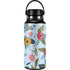 Blue Fall Flowers Hydro Flask 32oz Wide Mouth Skin